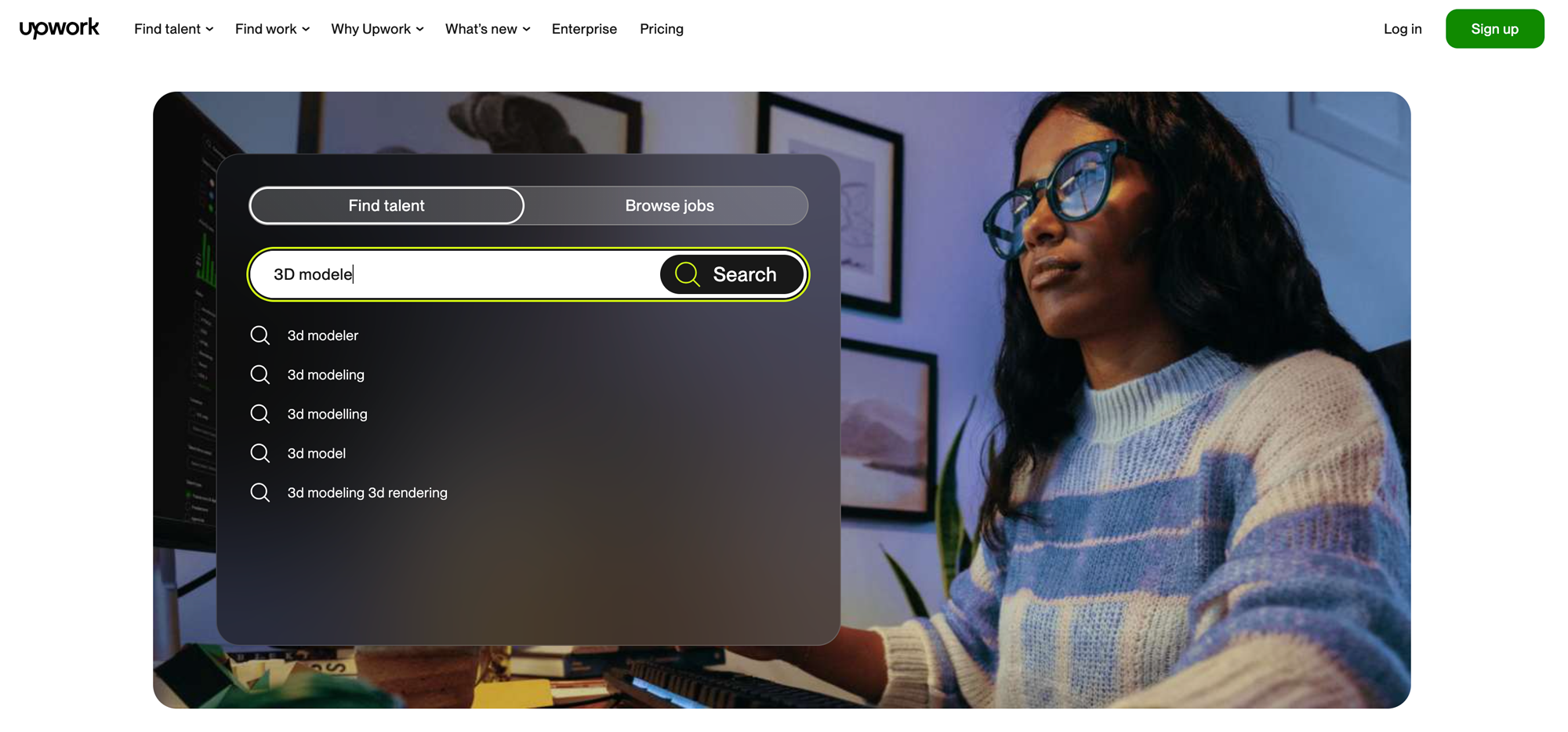 hire a freelancer 3d modeler